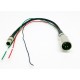 Mini XLR For Lilliput Monitor TM-1018 Series